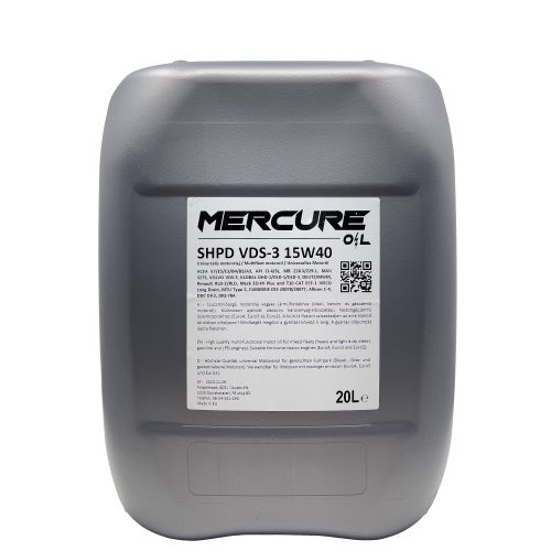 Mercure Oil SHPD VDS-3 15W40 20L