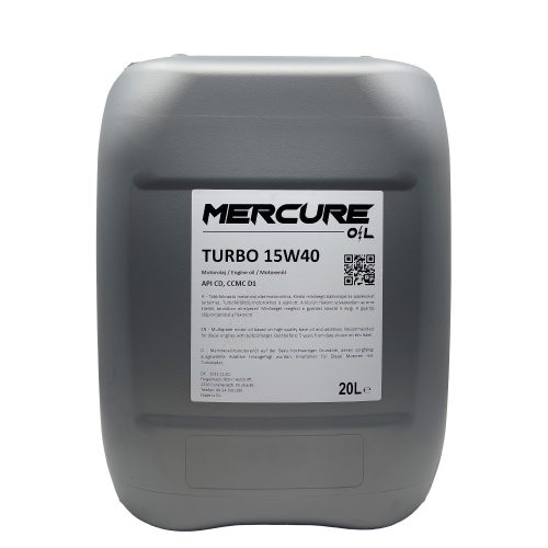 Mercure Oil TURBO 15W40 20L