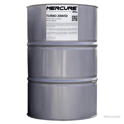 Mercure Oil TURBO 20W50 208L